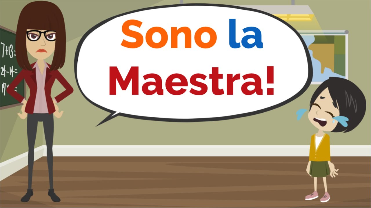 La nuova Maestra! Conversation in Italian (Dialogo Scuola)