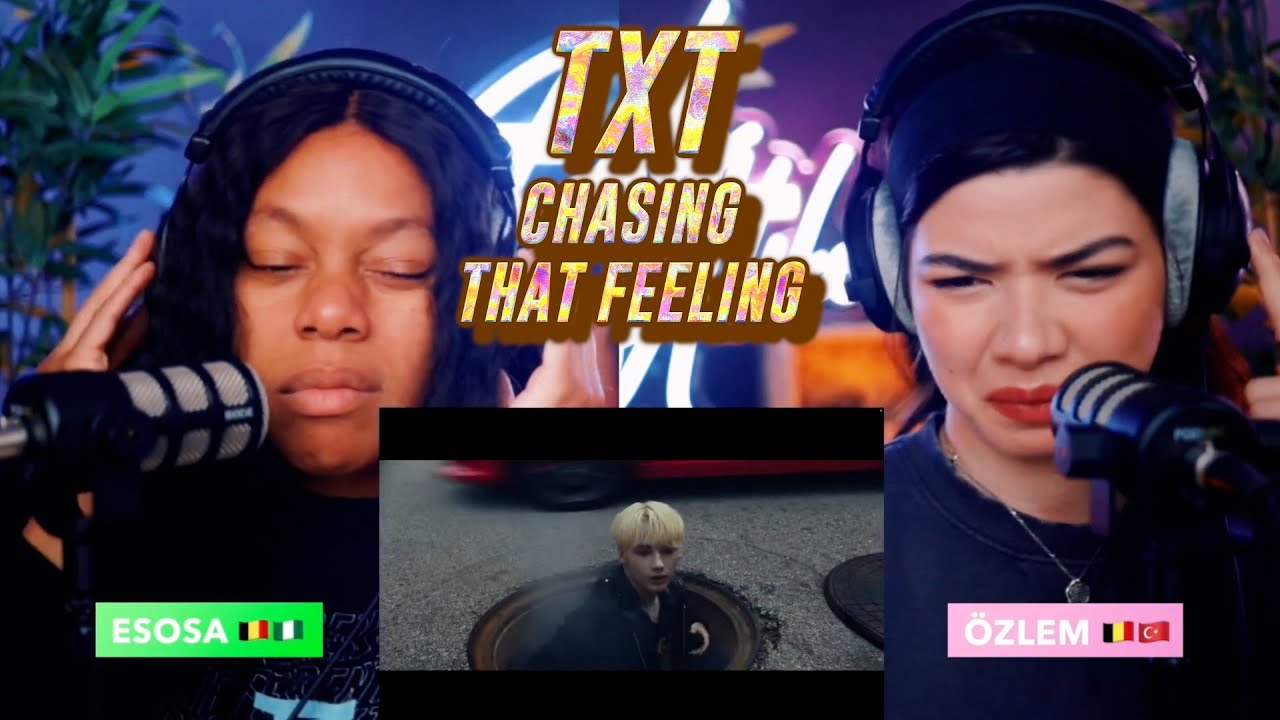 TXT (투모로우바이투게더) 'Chasing That Feeling' Official MV reaction