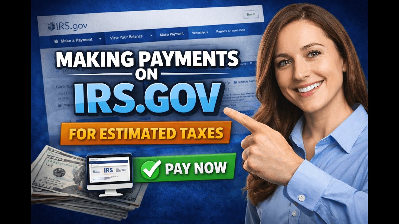 How to Make Estimated Tax Payments on IRS.gov (Step-by-Step)