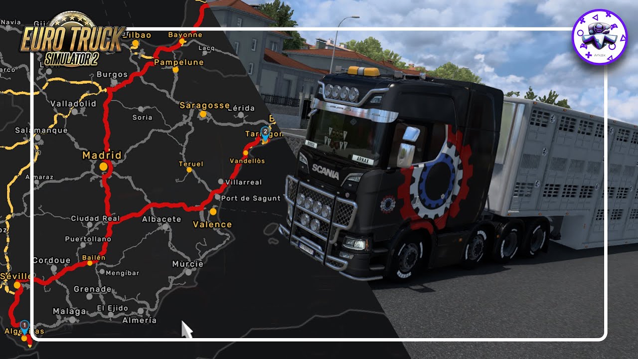 L'ESPAGNE ft @Orchiwi ! ETS2