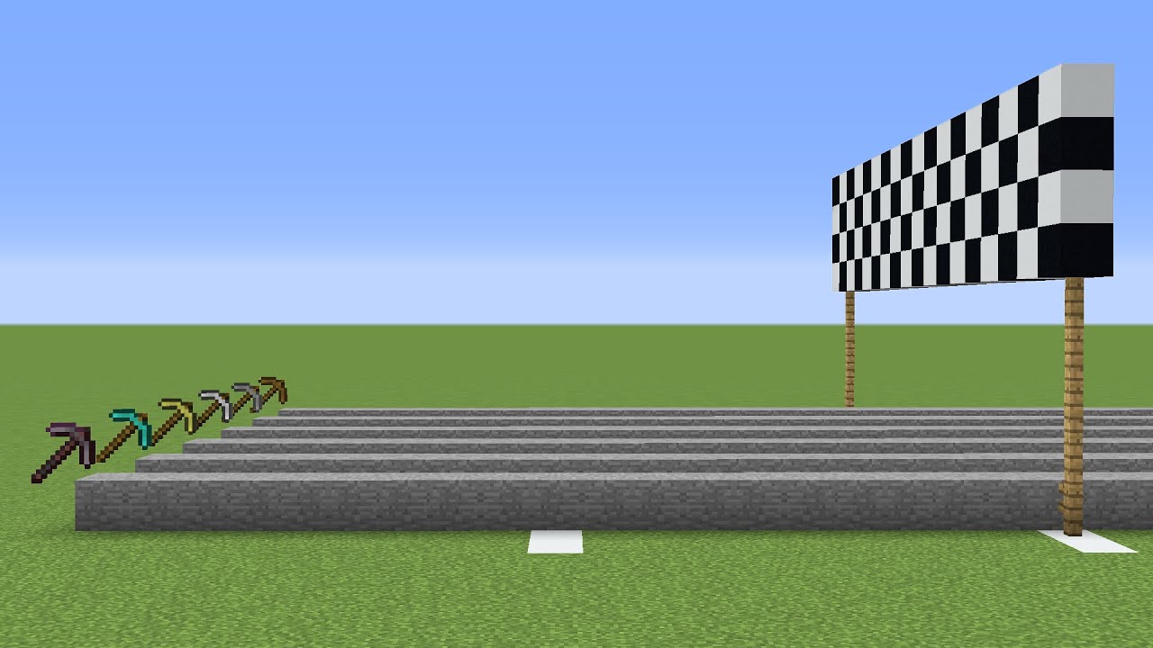 which pickaxe is faster