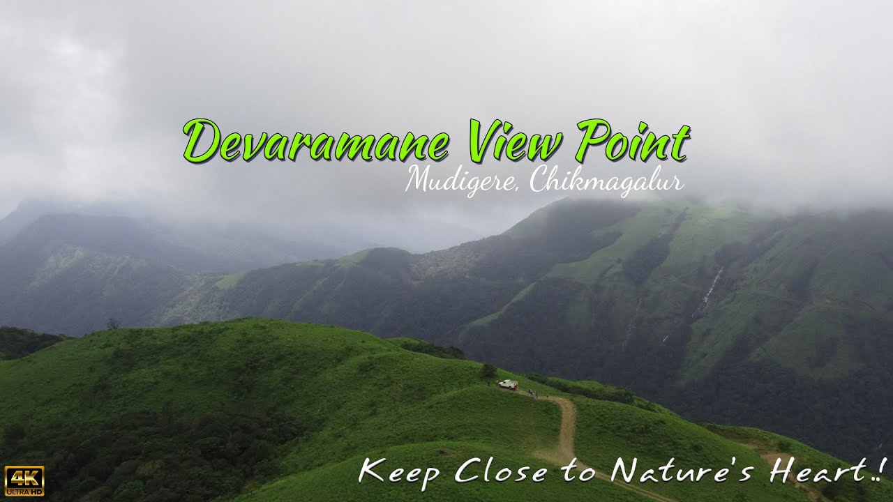 Devaramane Betta View Point, Mudigere, Chikmagalur | 4K Full Video