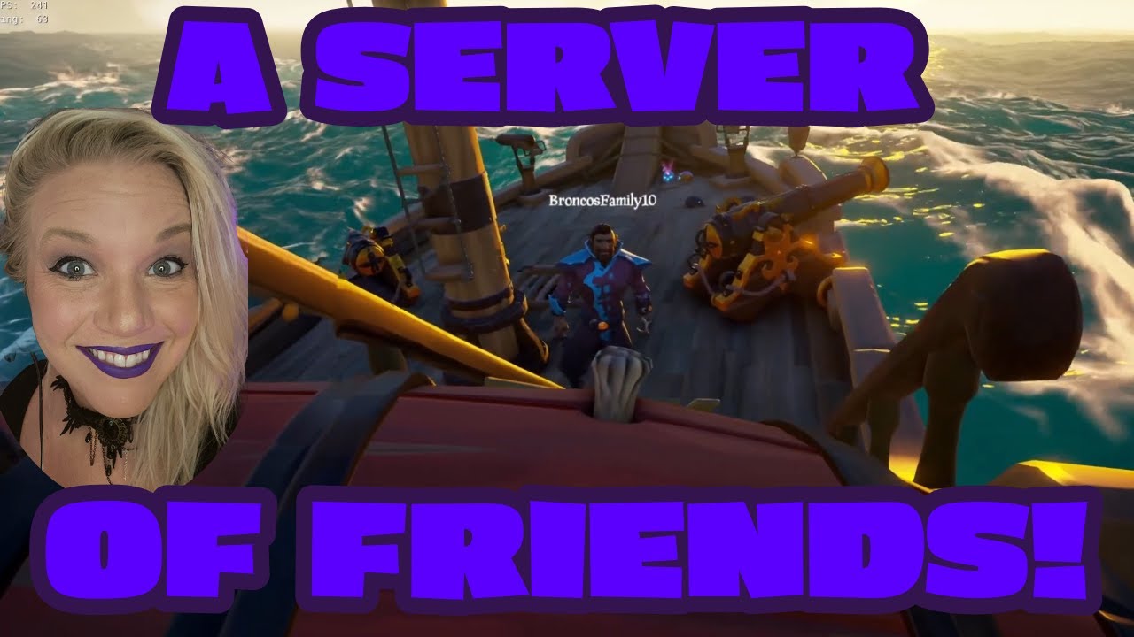 So many EPIC people all on one server! - Sea of Thieves