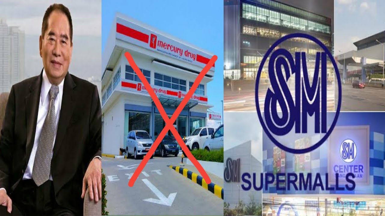 BAKIT WALANG MERCURY DRUG SA MGA SM SUPERMALLS? | Henry Sy and Mariano Que URBAN  LEGEND 2020