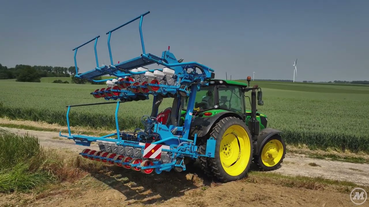 Semoir MS 18 rangs au semis d'endive