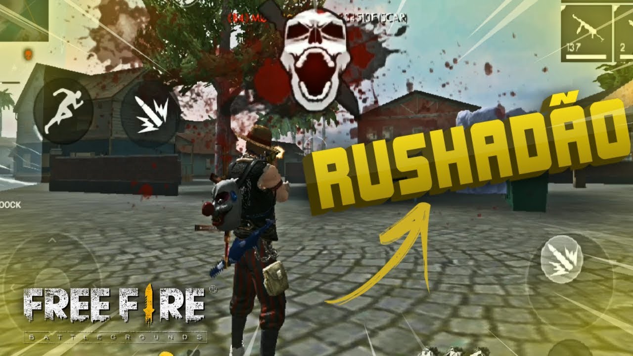 RUSHADÃO??! MELHOR ESTRATÉGIA DO FREE FIRE kkkk ft Coringa & Bradoock