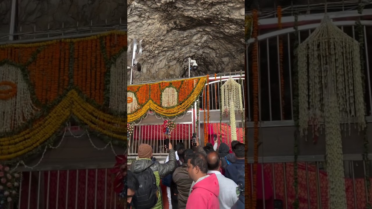Amarnath Today Live Darshan 2025 || Amarnath Yatra 2025 || Amarnath Live Darshan || #shorts