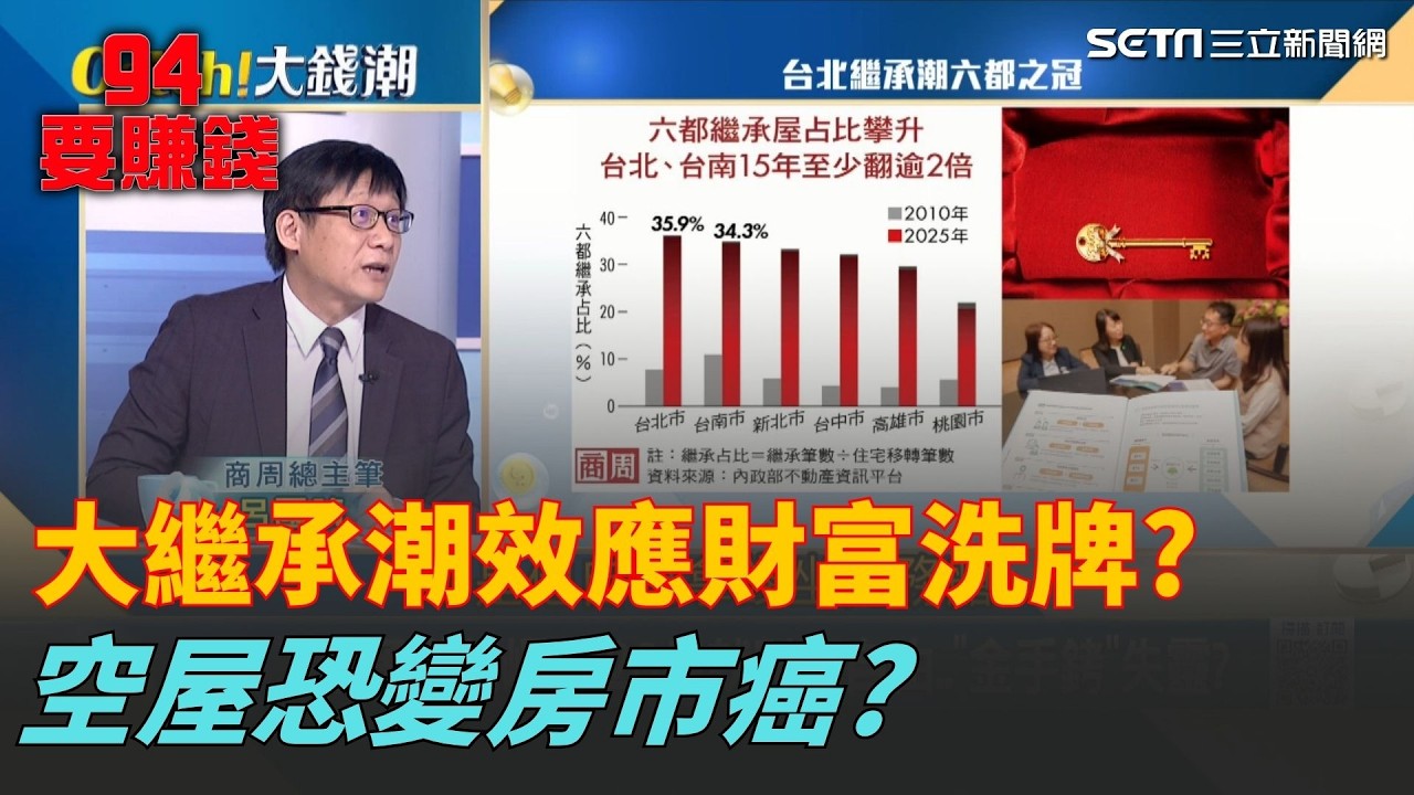 遺產總額衝1.3兆!日逾500件 規模逼近國家GDP!空屋恐變房市癌?