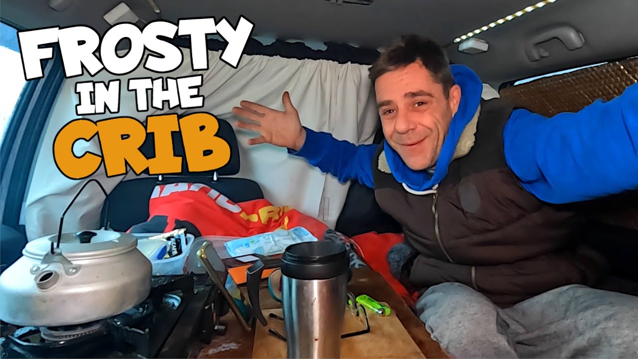 NO Heating Winter CAR CAMPING Frost Fog and Snow Incoming