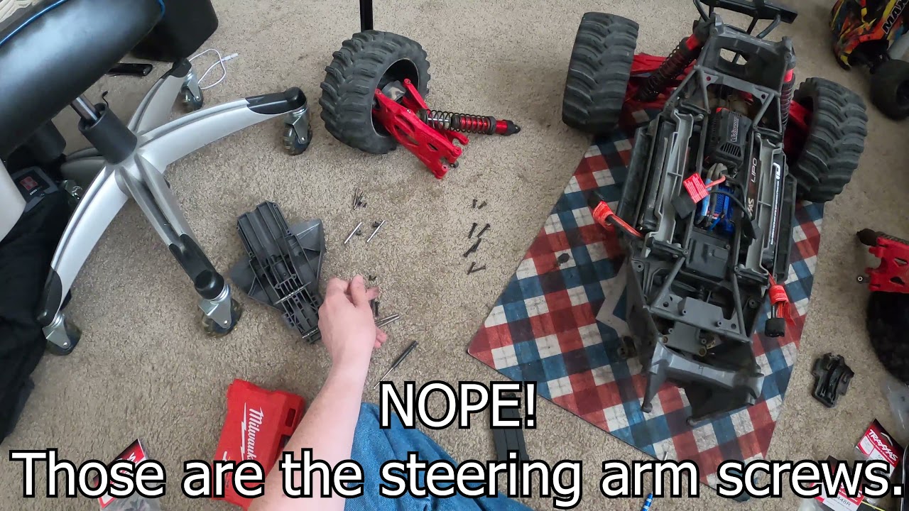 Traxxas X-Maxx 8S: Front Bulkhead and many other things