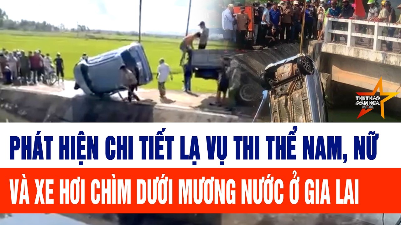 Phát hiện chi tiết lạ vụ thi thể nam, nữ và xe hơi chìm dưới mương nước ở Gia Lai