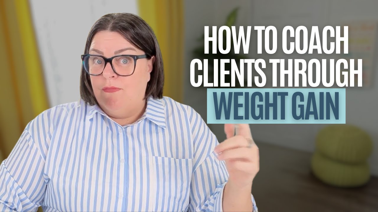 436-What If Clients Gain Weight? How to Coach (And Sell) Without Diet Culture