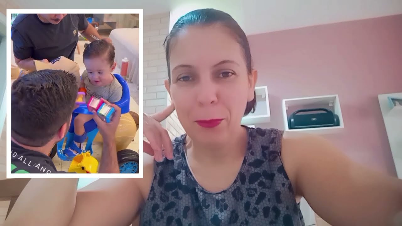 NADJA -JOSÉ ENGATINHA COM BOTA ORTOPÉDICA 