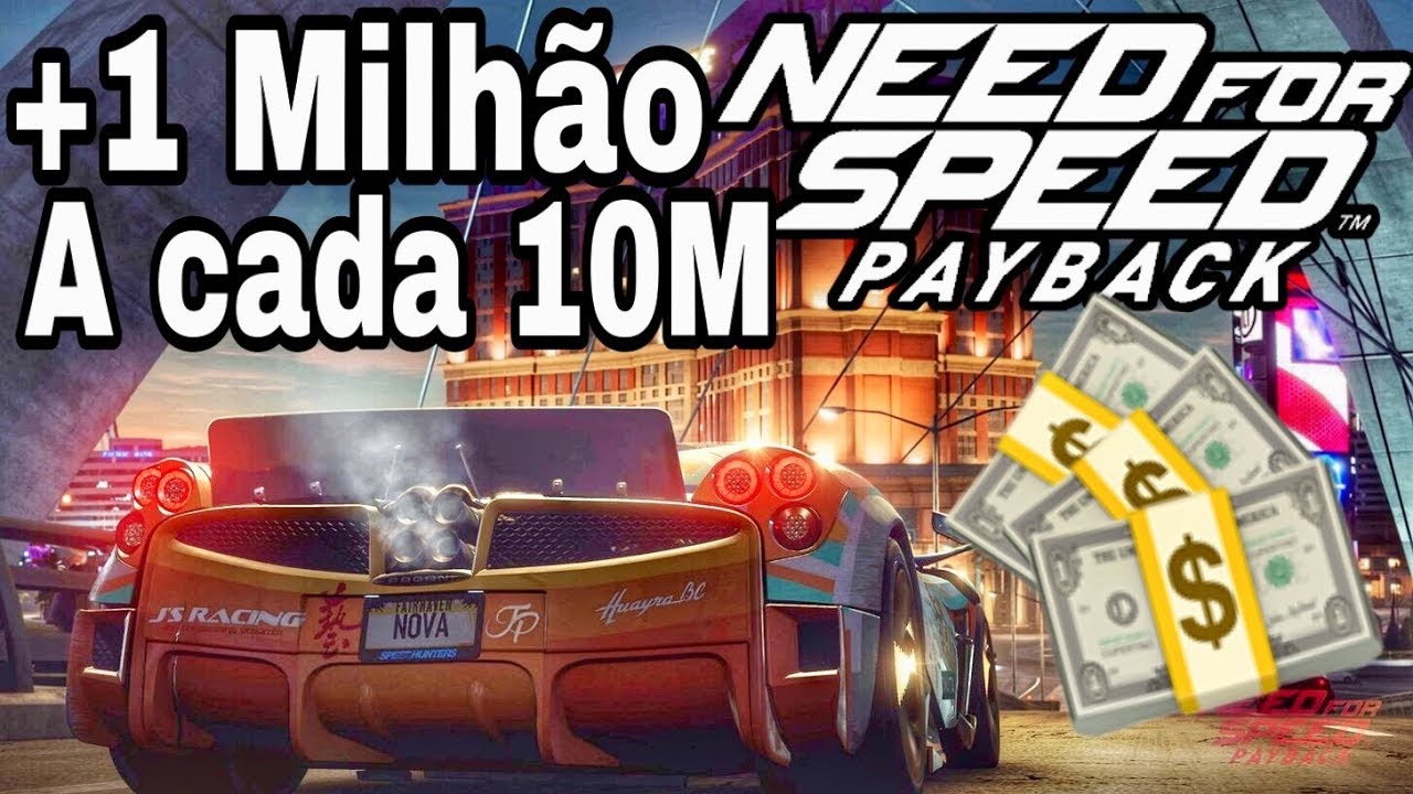 NEED FOR SPEED PAYBACK - GLITCH DINHEIRO INFINITO