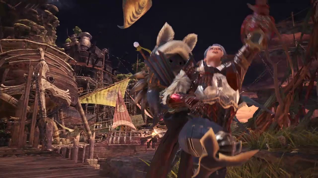 Monster Hunter World : อุปกรณ์แมว - Meowlotov Cocktail