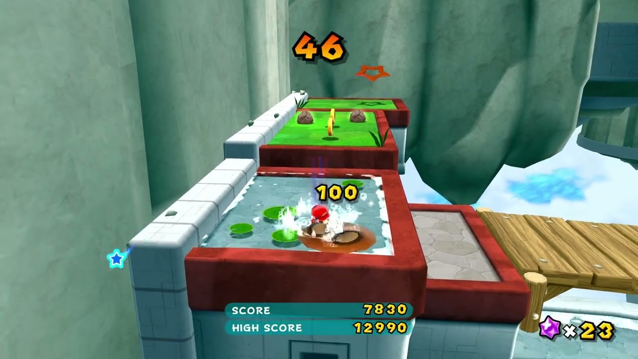 Super Mario Galaxy 2 - The Chimp's Stomp Challenge star