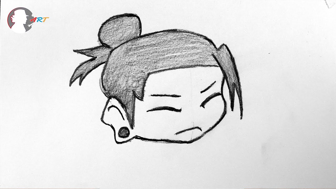 How to Draw Geto Chibi Step by Step