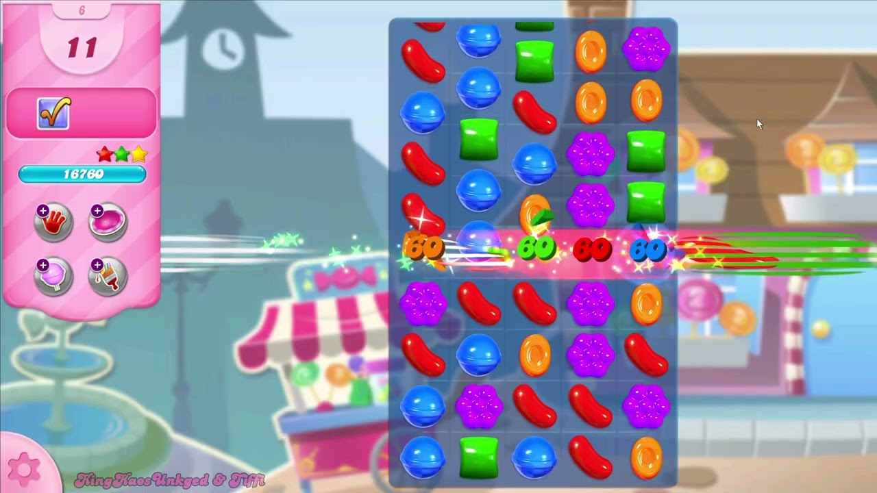 Level 6 - 2017 OG Candy Crush Saga (Requested by @maleekcharlestouzoukou123 )