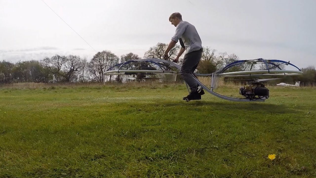 Behold, The Hover Bike!