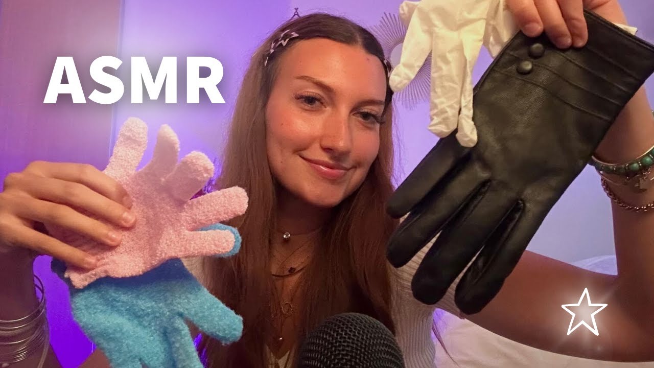 ASMR ★ Plein de GANTS pour te détendre [bruits proches du micro]
