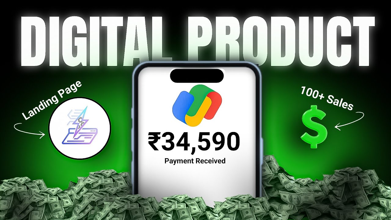 Sell Digital Product Like a Pro | Free AI Landing Page Website Tutorial&rdquo;