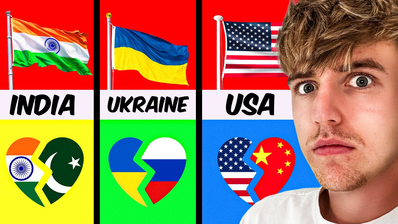 Почему эти страны ненавидят друг друга...