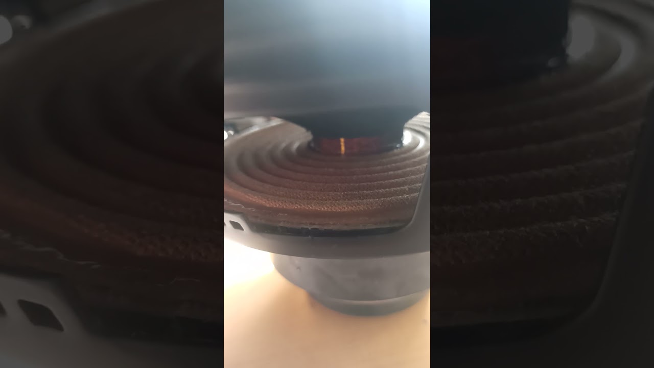JBL home subwoofer voice coil repair part 2