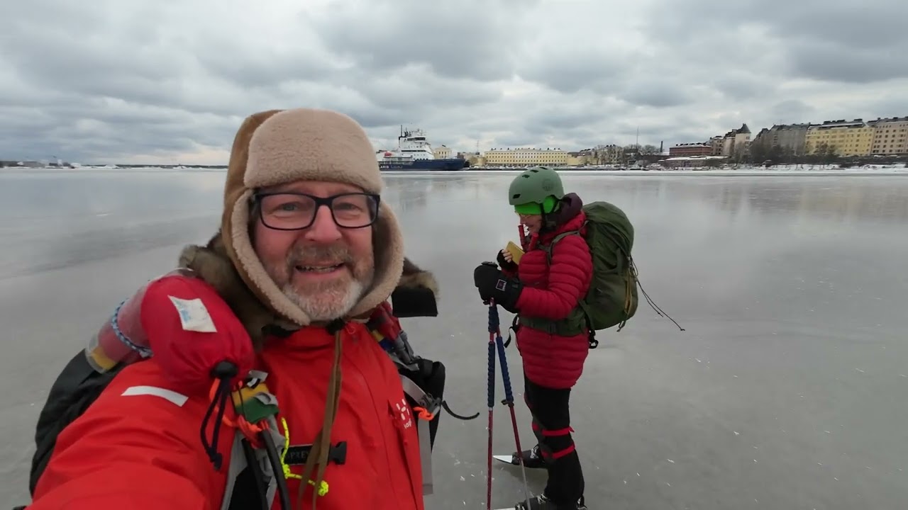 2026-01-06 Helsinki by skates - kuusi keskustan luistelukohdetta loppiaisena
