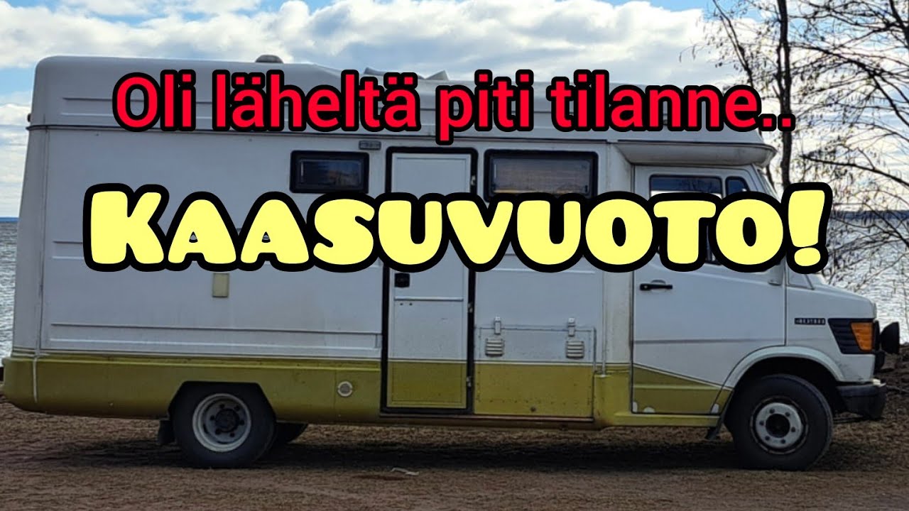 Vakavampaakin juttua matkailuauton kaasulaitteista.