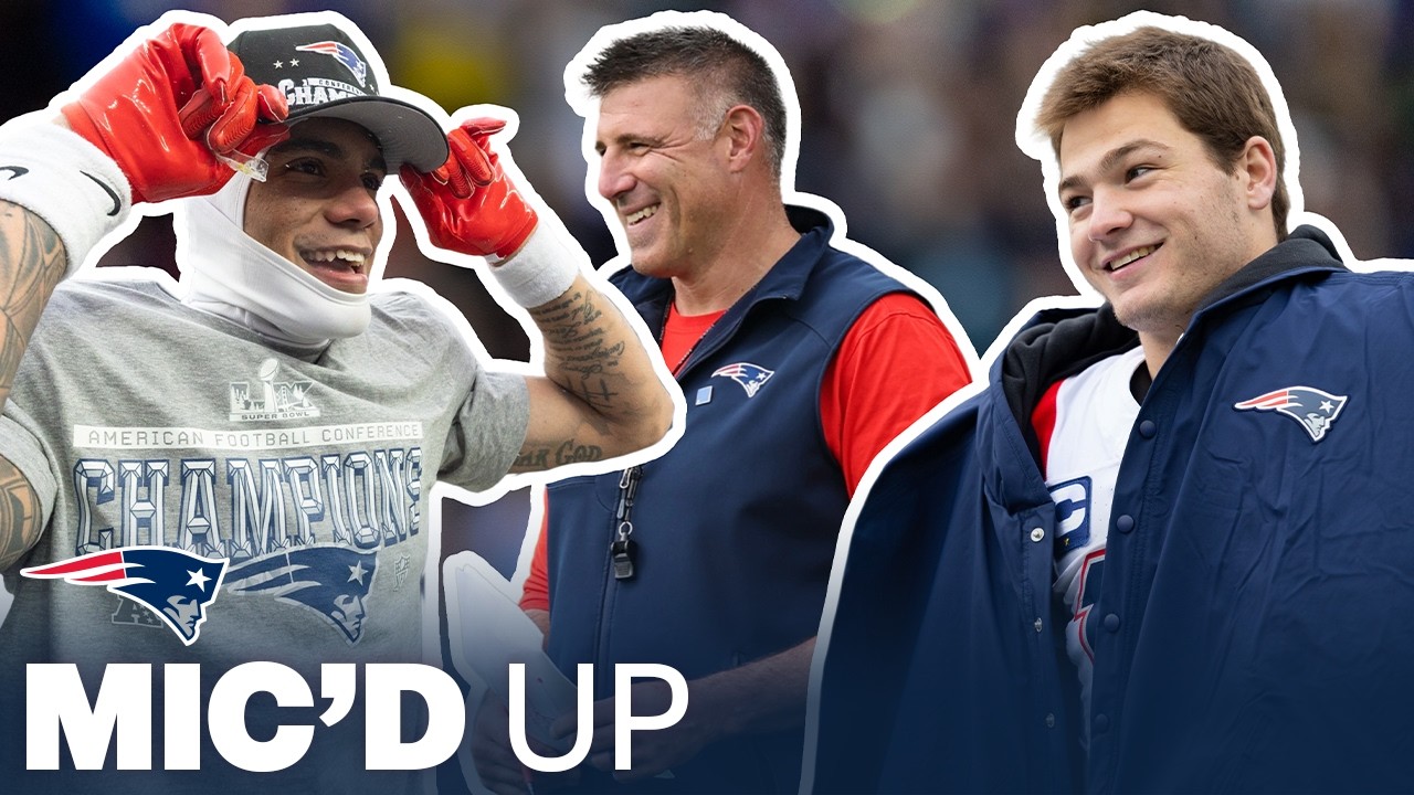 BEST OF MIC'D UP: Top Mic'd Up Moments from 2025 New England Patriots NFL Season