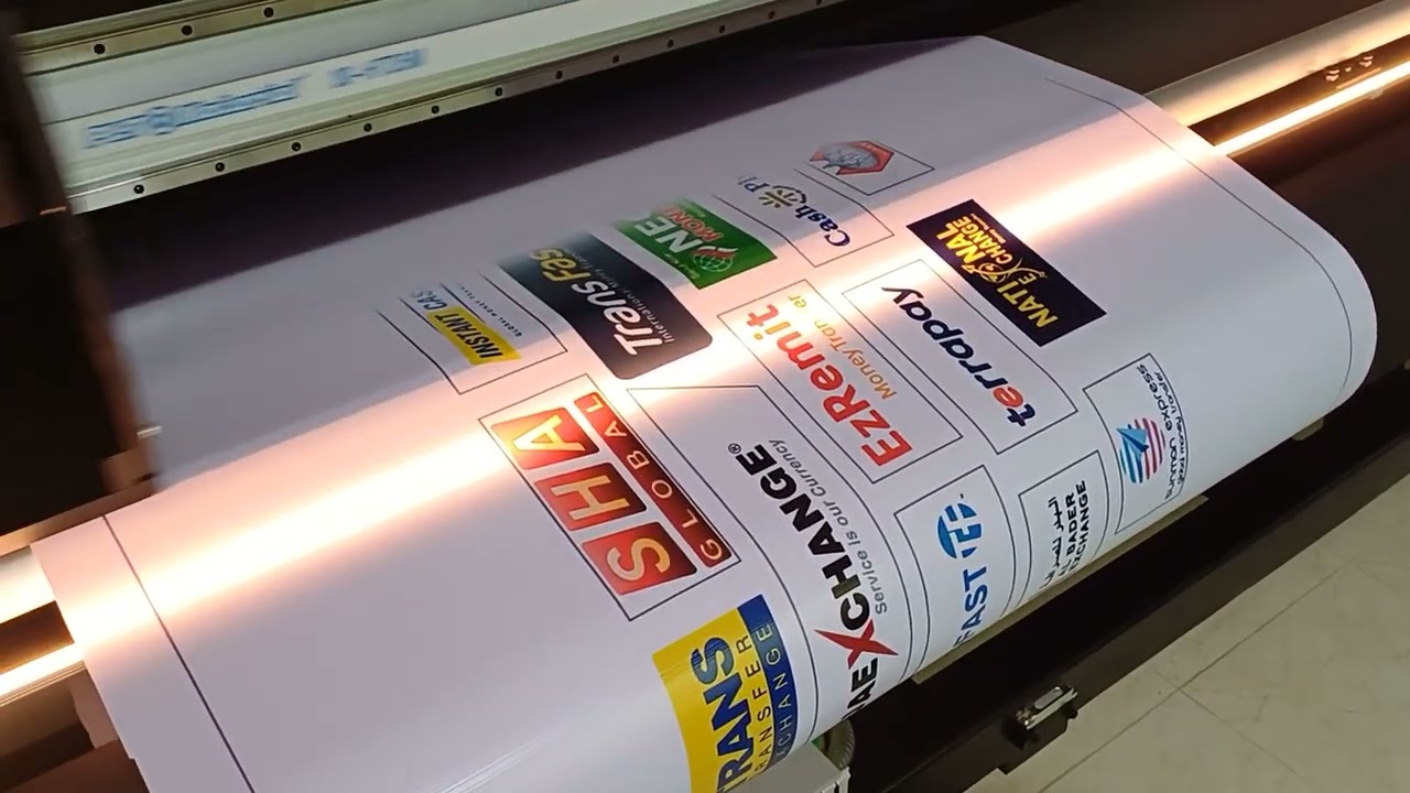 Double Side(Reverse Machine)10Fit Solvent Digital Printing Machine 8Head( Y-Jet,HT).Engr.Pavel