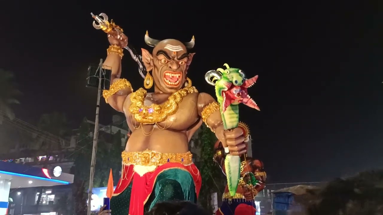 Nageshi Youth Narkasur 2023 at Ponda Goa