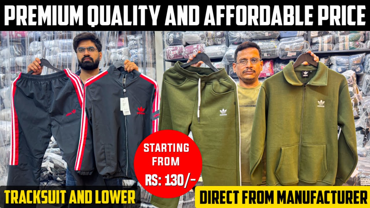 Winter Lowers and Tracksuit Starting at just 130 Direct From Factory