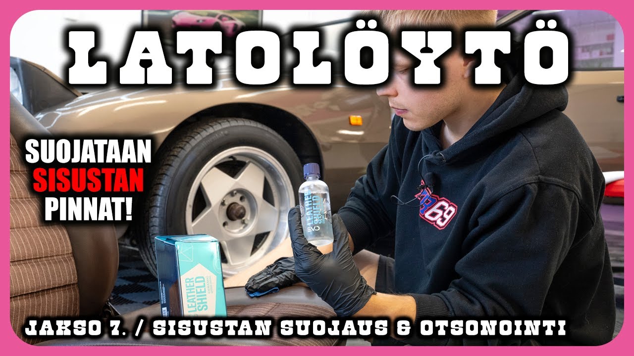 SISUSTAN SUOJAUS JA OTSONOINTI | LATOLÖYTÖ - JAKSO 7.
