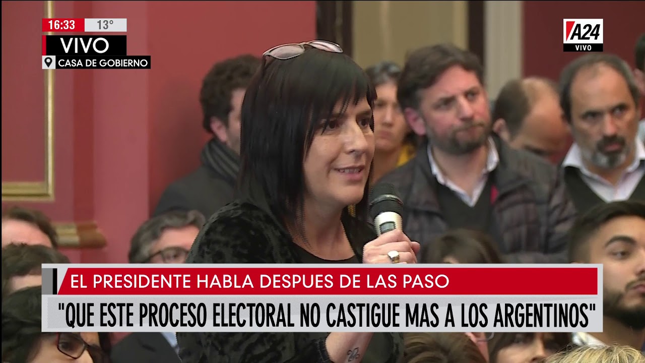 La conferencia de prensa de Mauricio Macri después de las PASO