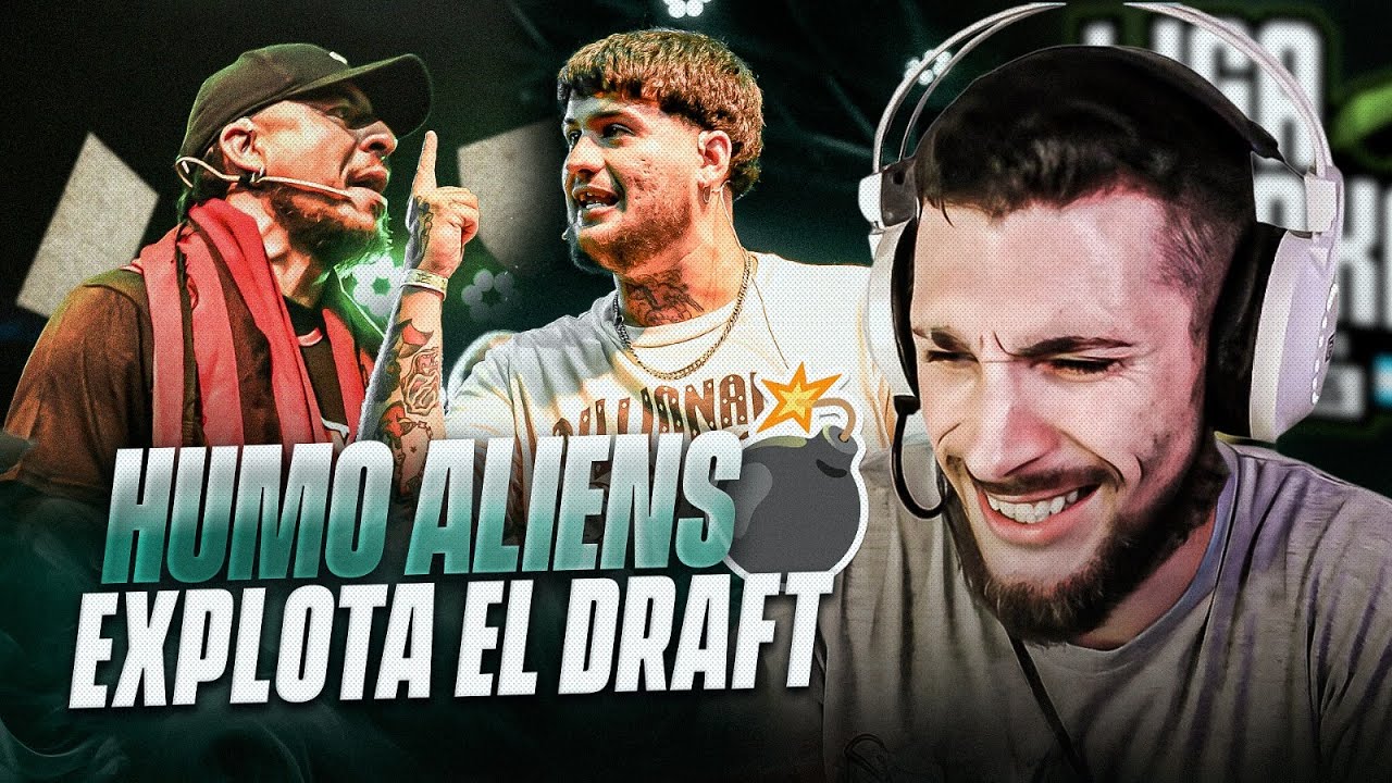 HUMO EXPLOTA EL DRAFT DE LIGA BAZOOKA - HUMO ALIENS vs TEMPT (Draft 3) 🔥