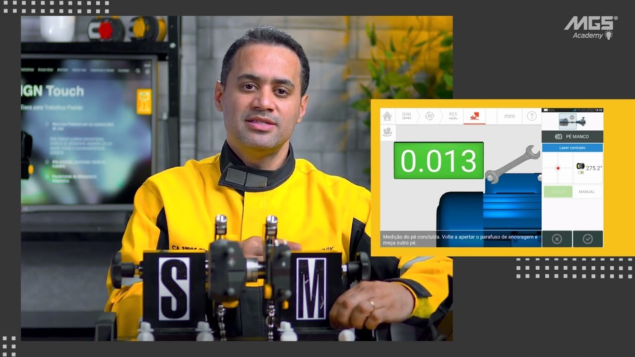 Como utilizar o SHAFTALIGN® touch ? - part 2