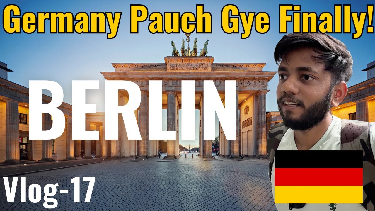 Explore Berlin, Germany in Hindi: An Exciting Travel Vlog | Must Watch | EU Train Travel