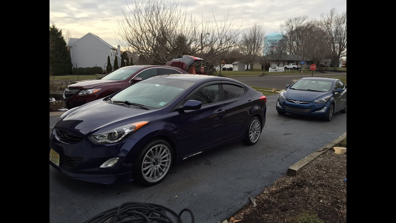 Modded 2013 Hyundai Elantra Startup and Overview!