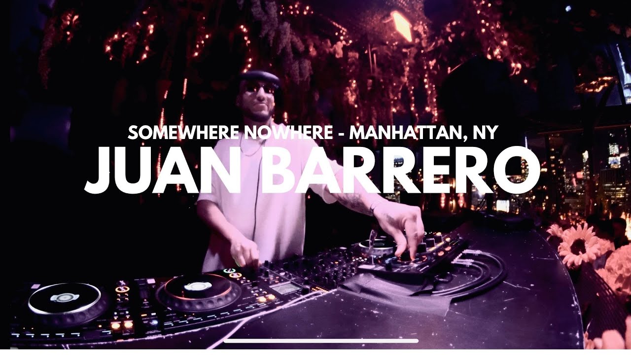 House Music by Juan Barrero | Live Set At @somewherenowherenyc | Manhattan, NY |  @NervousRecords