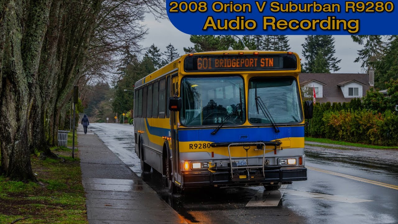 [Audio Recording] Translink: 2008 Orion V Suburban R9280 on Route 601