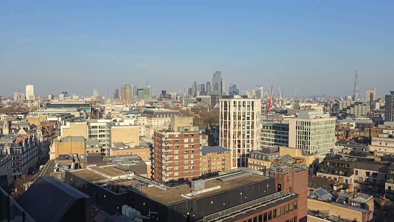 The Post Building Roof Garden skyline view