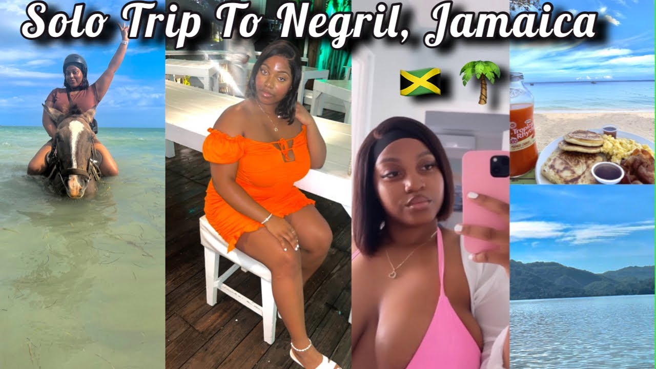 SOLO TRIP TO  NEGRIL, JAMAICA 🇯🇲 | living on 7 Mile Beach