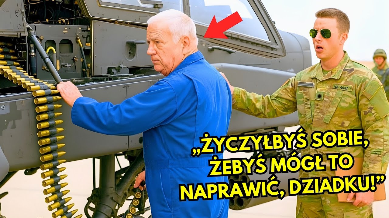 Eksperci nie naprawili AH-64 Apache, aż dowódca wezwał legendarnego weterana