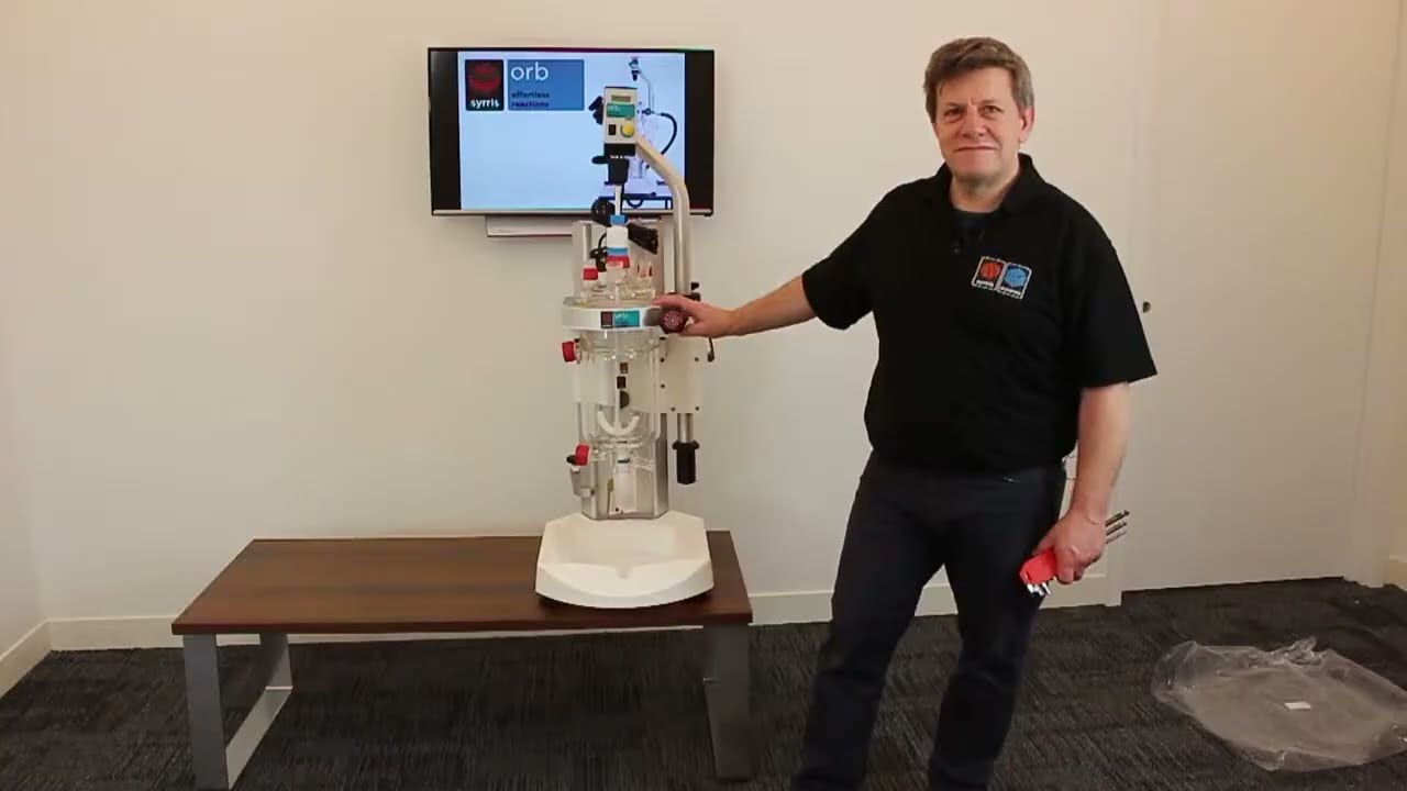 Orb Jacketed Reactor   Unboxing and Set Up