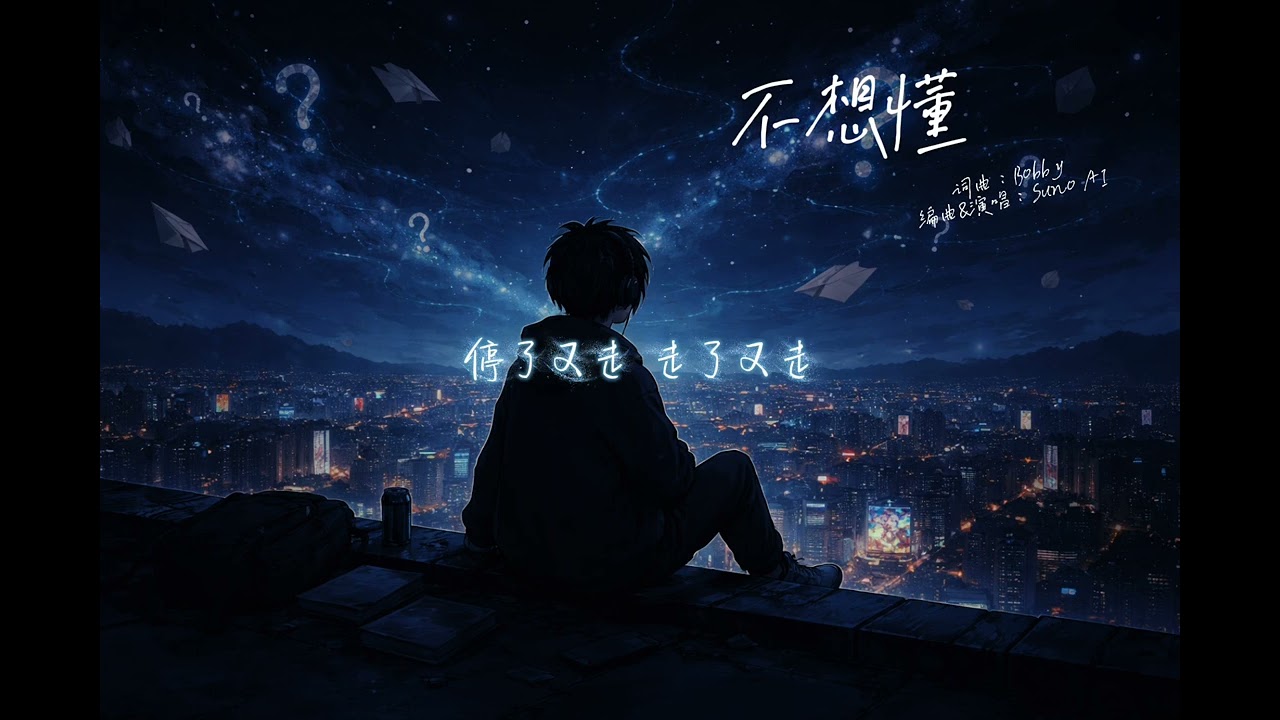 【自创曲】 不想懂 (AI演唱) -有人说拿得起也要放得下 那么多的规则道理 我不想懂…