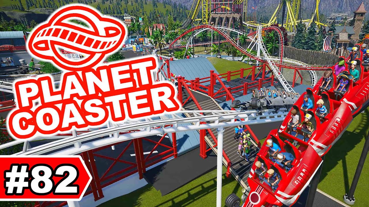 Tunnel im F1 Bereich | Planet Coaster Let's Play #82