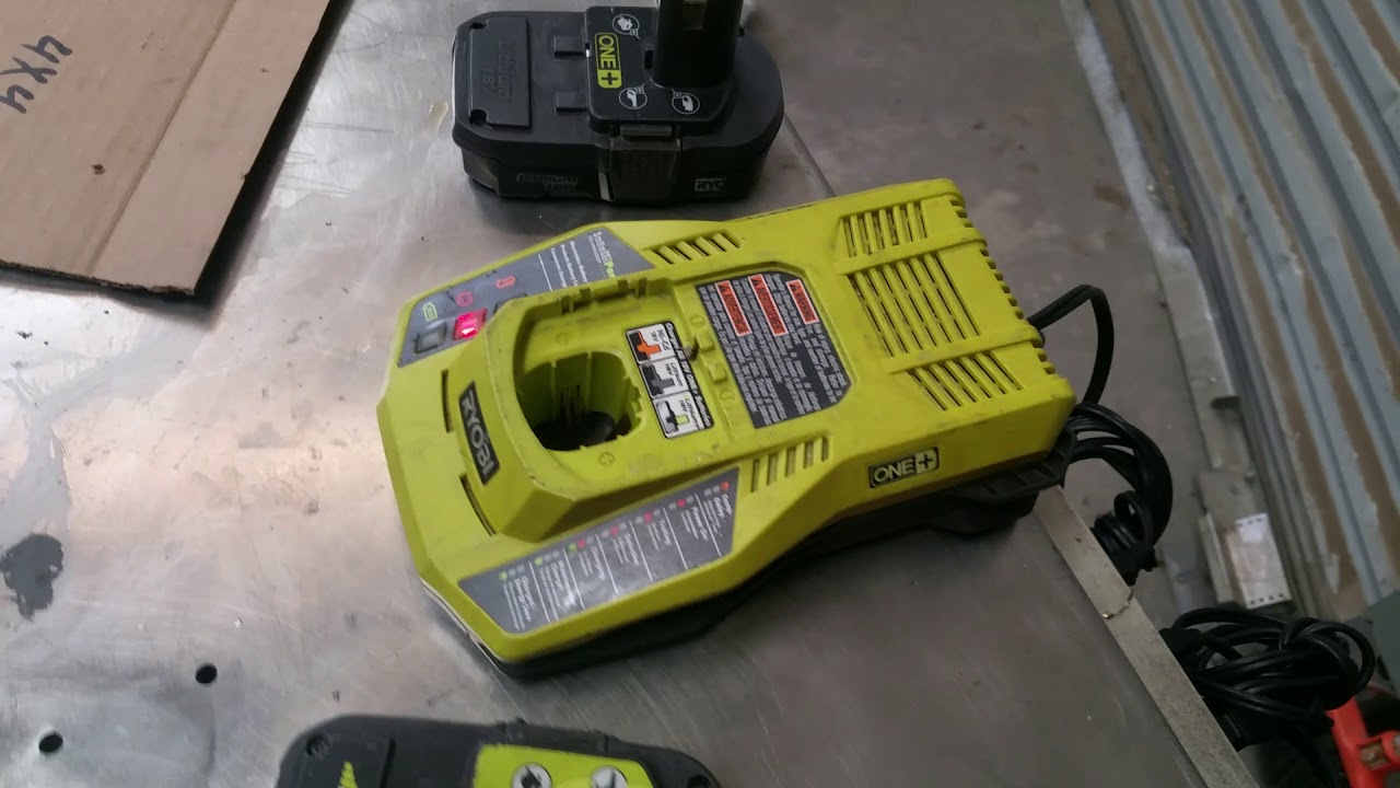 Как отремонтировать зарядное устройство Ryobi P117