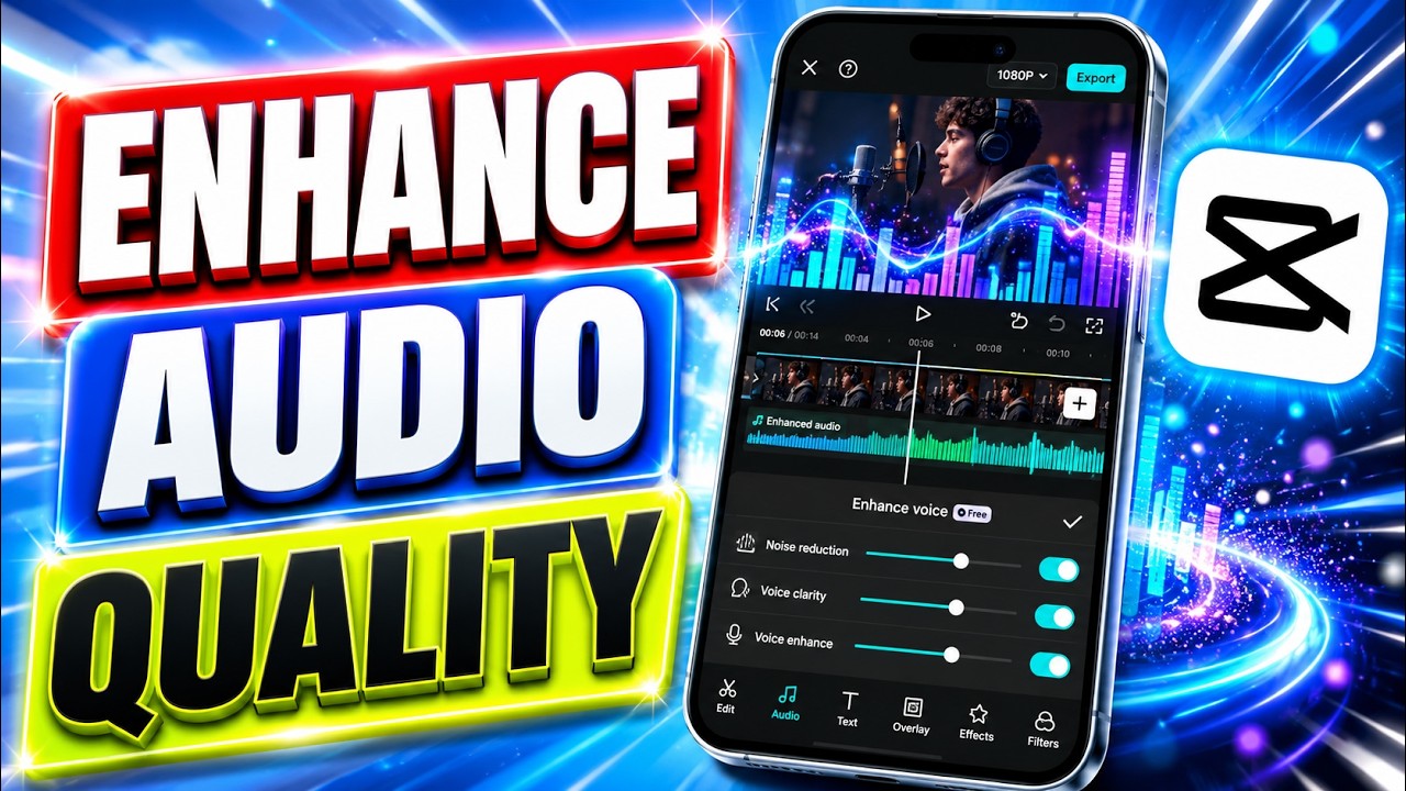 How to Enhance Audio Quality in CapCut Mobile