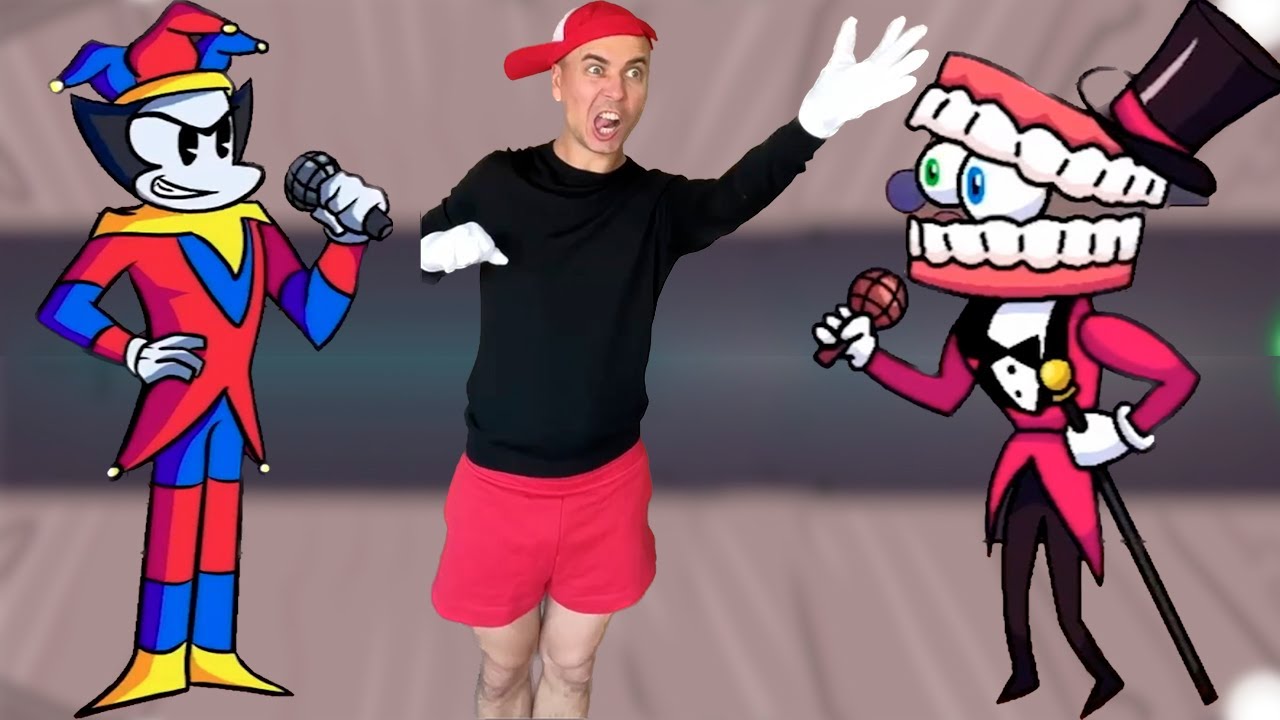 FNF Character Test | Gameplay  VS Amazing Digital Circus Vs All Characters In Real Life